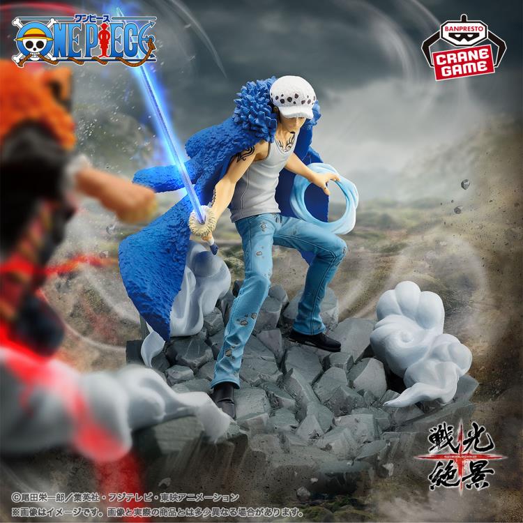 BANPRESTO SENKOZEKKEI FIGURE TRAFALGAR LAW - ONE PIECE BANPRESTO SENKOZEKKEI FIGURE TRAFALGAR LAW - ONE PIECE